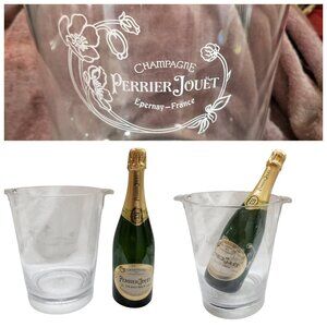 PERRIER JOUET Epernay France Acrylic Champagne Ice Bucket
